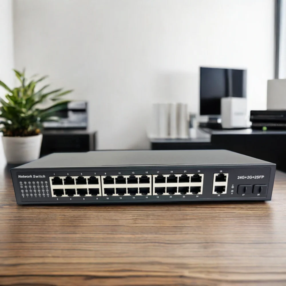 24 Port Gigabit Ethernet Switch - High-Speed Network Solutions