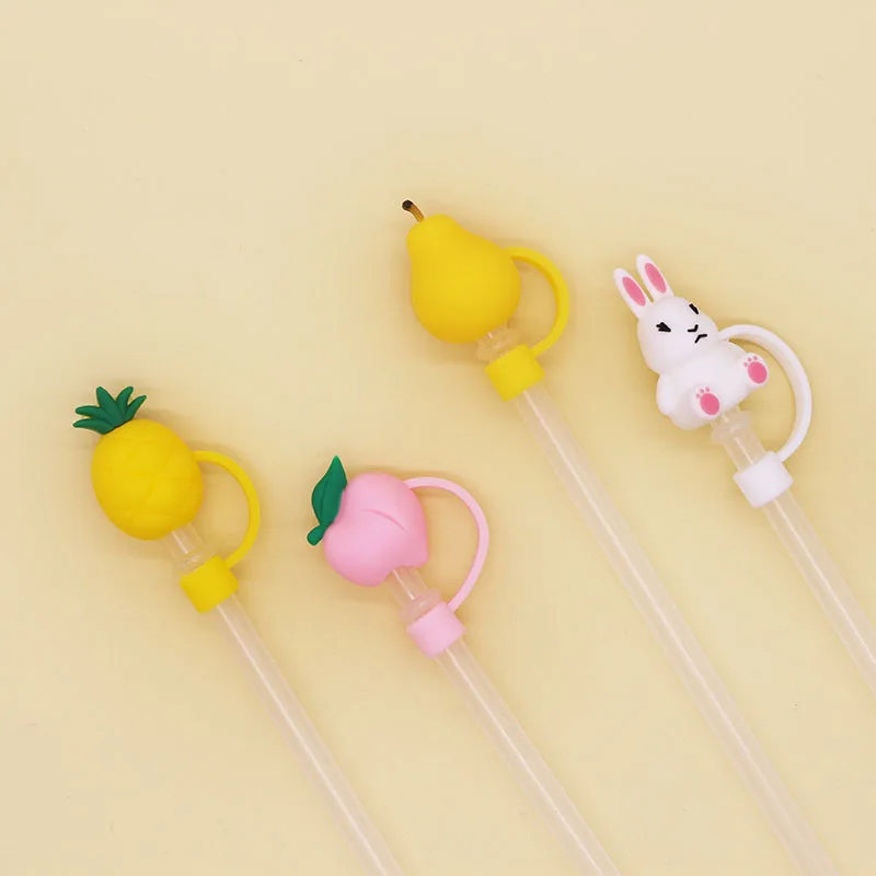 756 silicone straw cover dust cover
