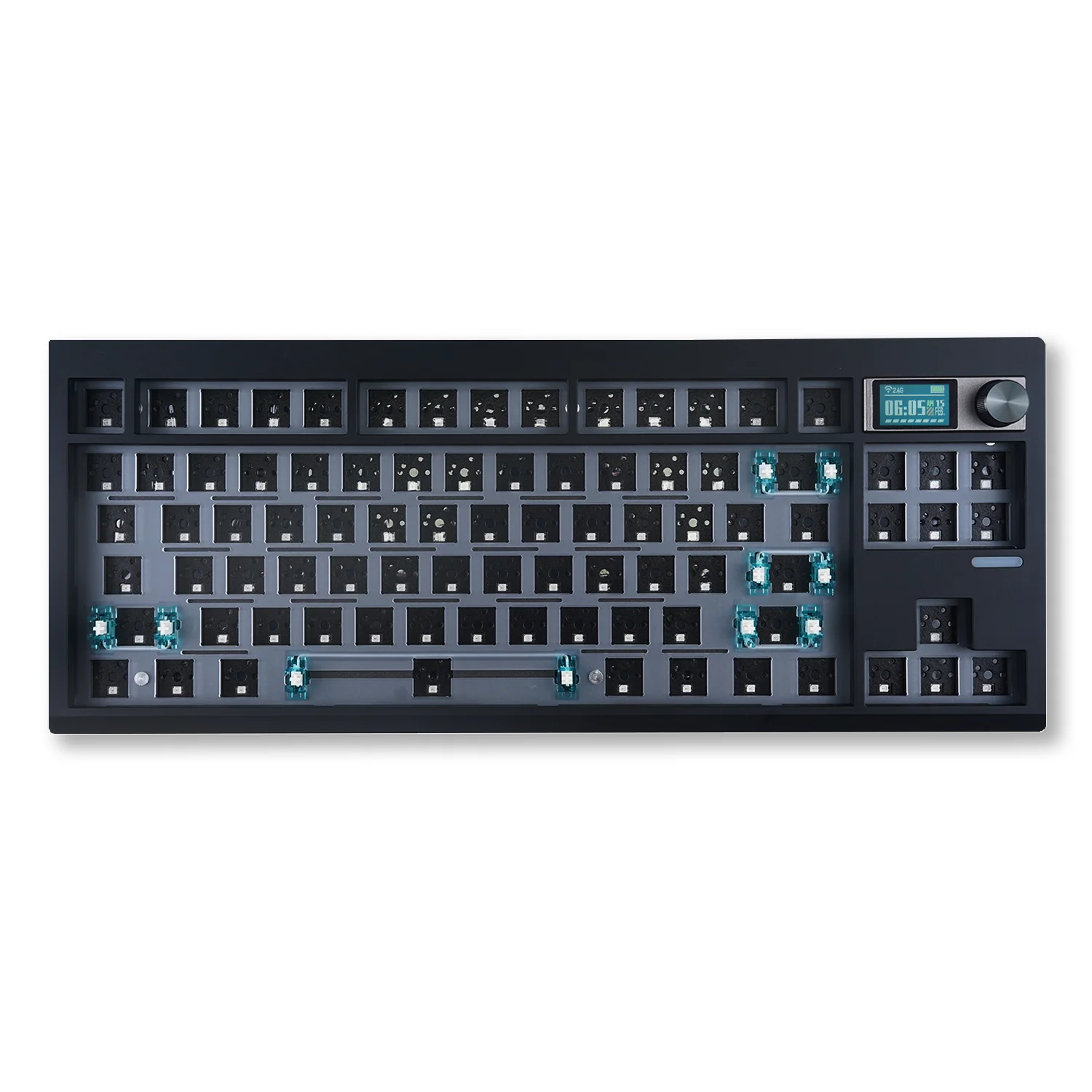 ZUOYA GMK87 TKL Mechanical Keyboard Kit - Customizable RGB