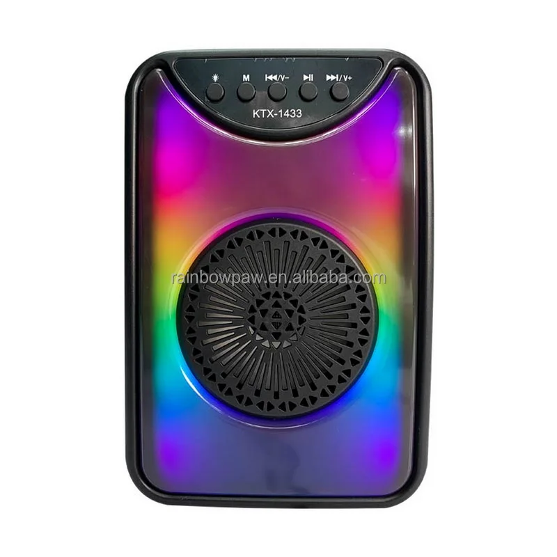 Kts Speaker Ktx1433 Bt 5.0 Wireless Party Speaker Portable 4 Inch Tws