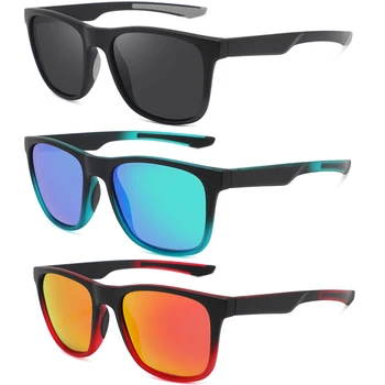 China wholesale sport sunglasses men polarized lens outdoor shades sun glasses