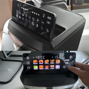 Large Square 11L 12L 13L Digital Electric Double Stack Air Fryer Oven Dual Zone with Colorful Screen Smart Freidora De Aire