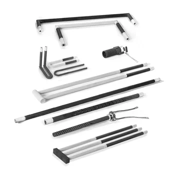 Customized Design H Type SiC Heater Bar Gun Type SiC Heating Elements for High Temperature Funaces