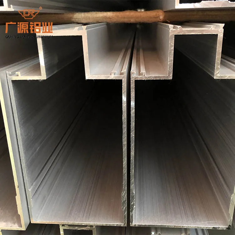 T5 Cladding 6063 T5 Tempering Aluminium Extrusion Profile for Curtain Wall Cladding
