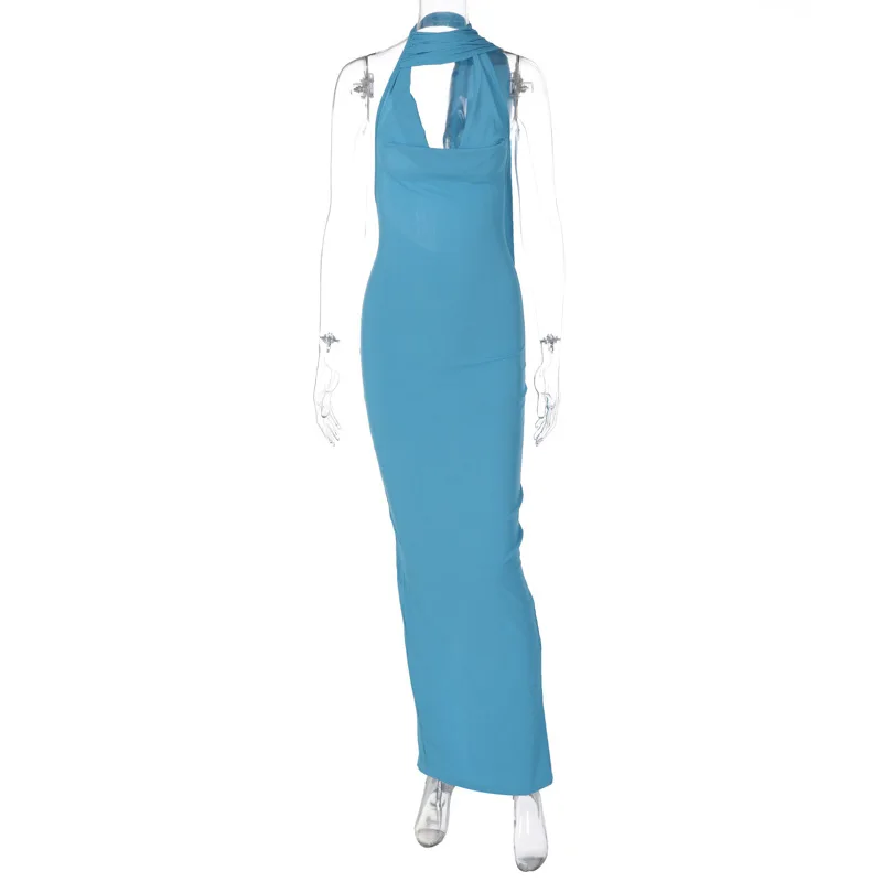 blue banana dresses Vintage Jean Paul Gaultier Femme Bondage Inspired Midnight Blue Dress   Modig