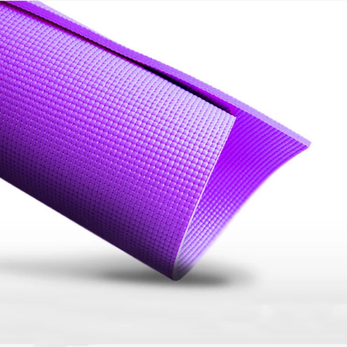 Pvc Yoga Mat With Carry Strap For Yoga Pilates Fitness And Floor