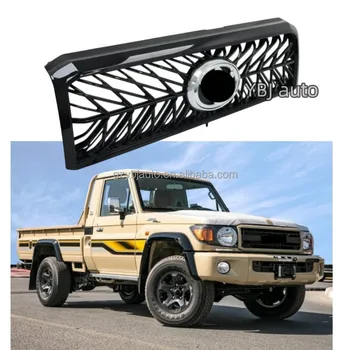 YBJ car accessories Front Bumper Mesh Grille for Land Cruiser 79 78 76 Series FJ79 Grills for Landcruiser LC79 TRD Grille