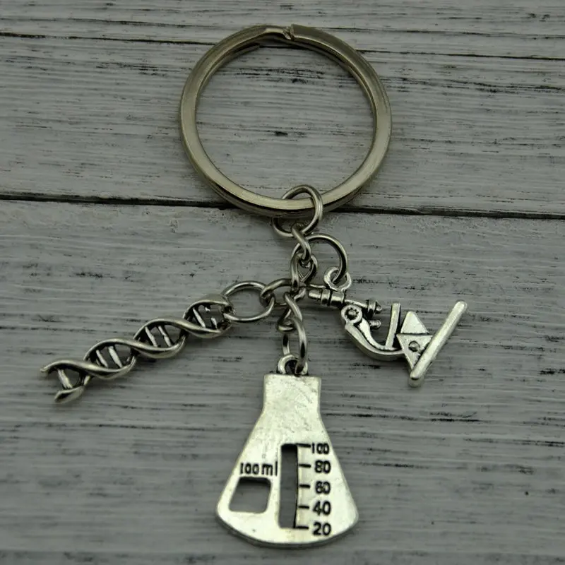 Alibaba.com: Custom DNA Chemistry Molecule Keychain for Biology ...