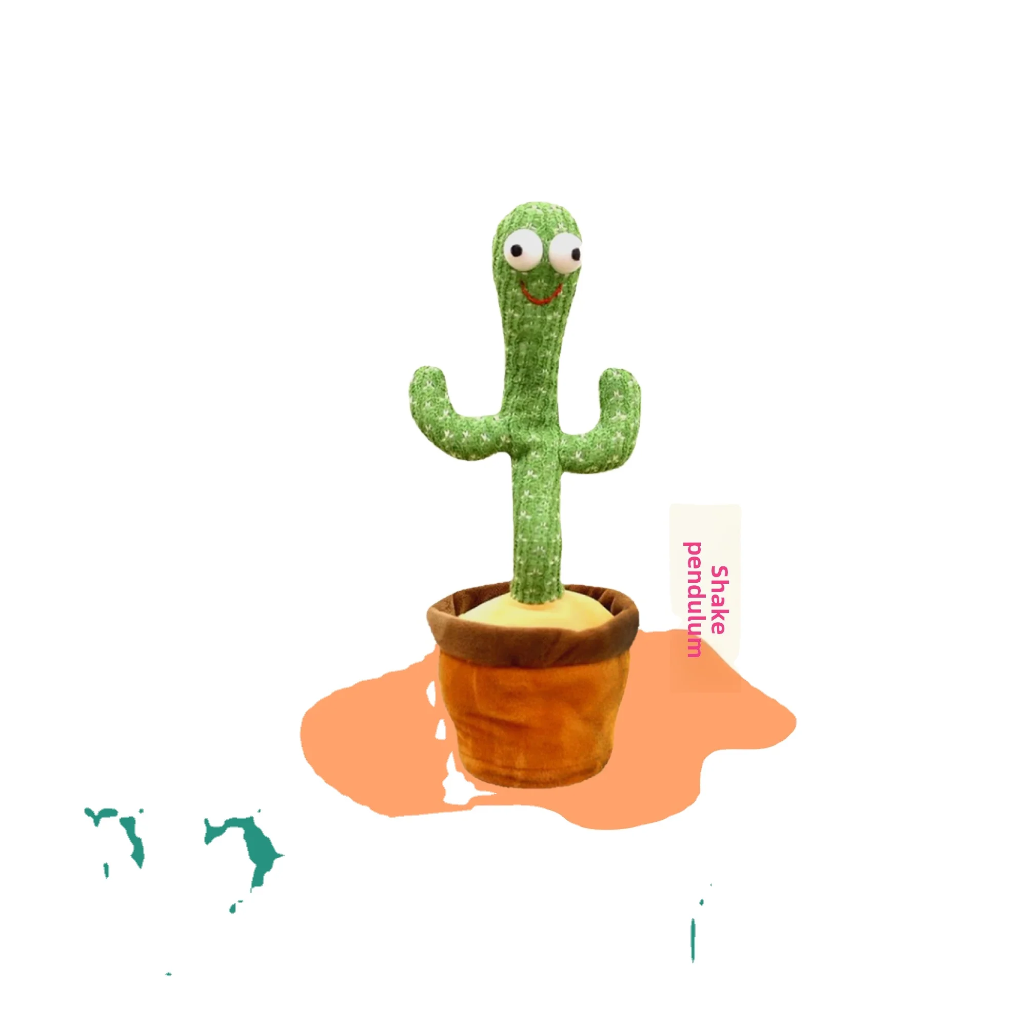 Toy AI Cactus Smart Toy Large Intelligent Conversation Model Birthday Gift  for Boys and Girls Party Supplies