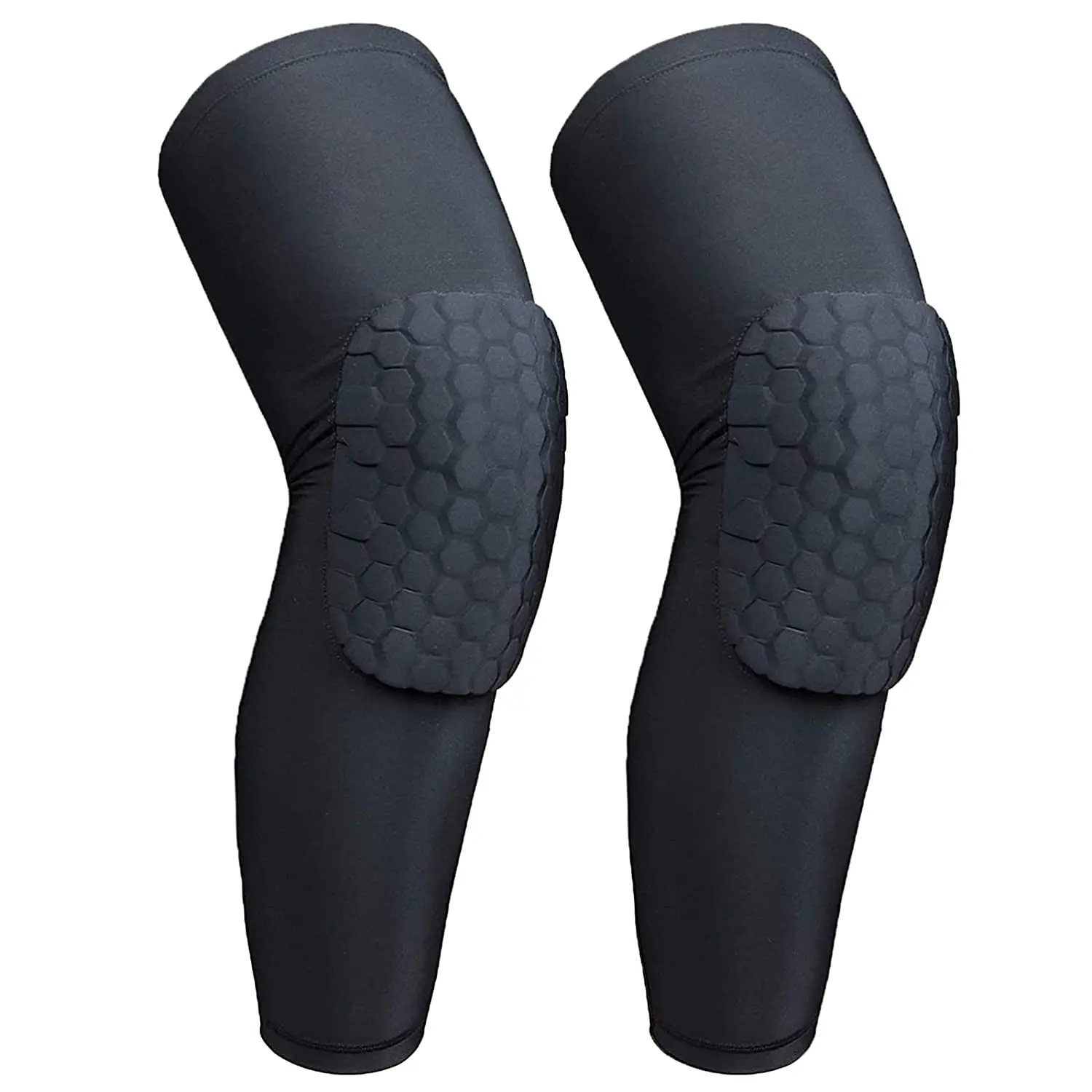 Source Compression Sleeve Sports Knee Pad Basketball Leg Long Sleeve  Protector Gear Sports Safety Elbow & Knee Pads on m.