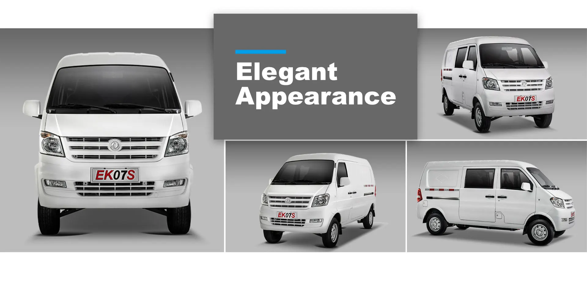 Chang Li Electric Truck Mini Pickup Van Vehicle Changli Box Sokon Dfsk