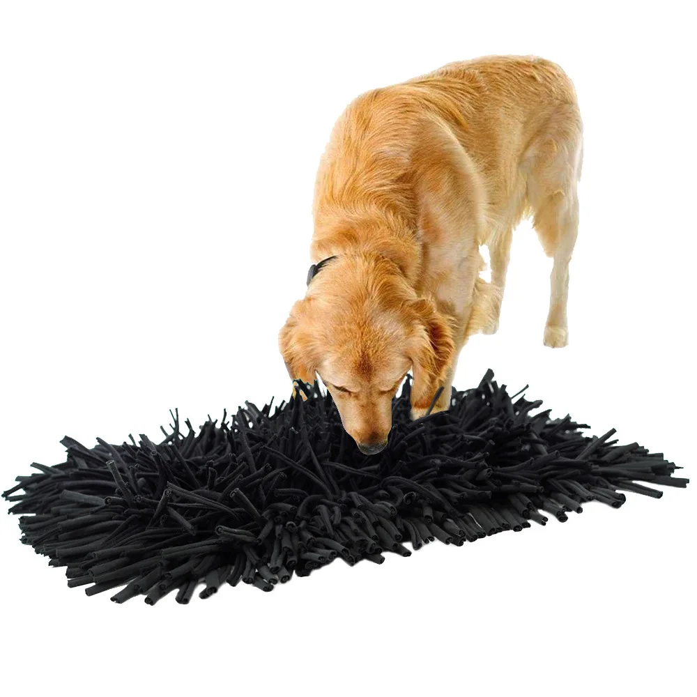 IVY Pet Dog Snuffle Feeding Mat التفاعلية الكلب لعب آلة غسل استنشاق التدريب البطيء تغذية حصيرة