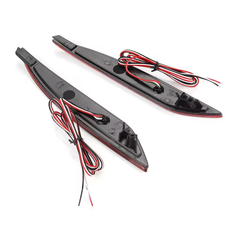 thumbnail image 2 of MZORANGE Pair Left & Right Rear Bumper Reflector Lights For 2015-2017 Hyundai Sonata 2 of 5