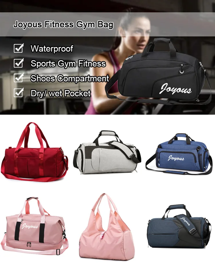 Custom Logo Gym Sports Duffle Bag Men Gym Bag Women Duffel Bag With