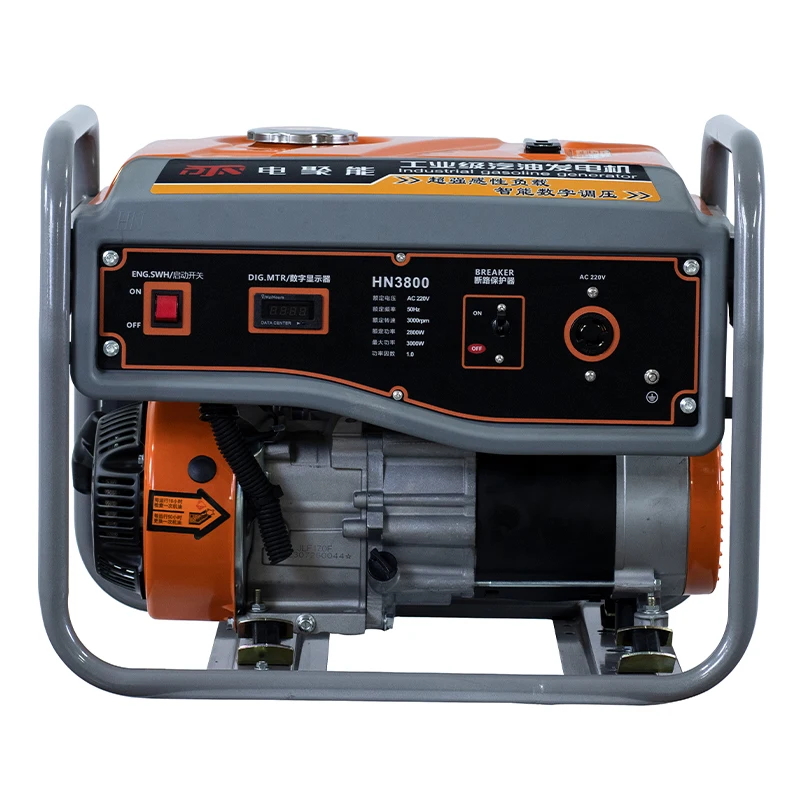 3kw Diesel Generators Aircooled Household Electric Power 3000w Gasoline Powered For Home Use