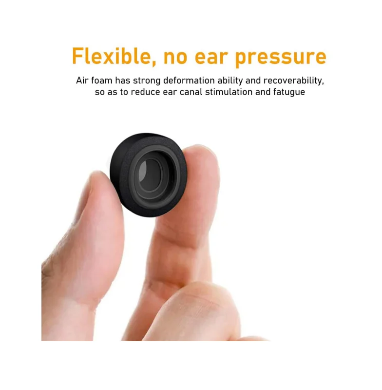 
1 пара, Новое поступление 2020, Мягкие силиконовые наушники-вкладыши, чехлы для наушников, удобные накладки для ушей с эффектом памяти 