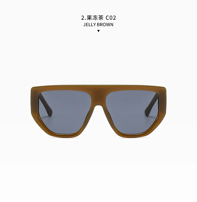 Gafas de Sol para hombre, Marco grande cuadrado, novedad de 2024, gafas de sol Retro de moda para hombres y mujeres, gafas con logotipo personalizado