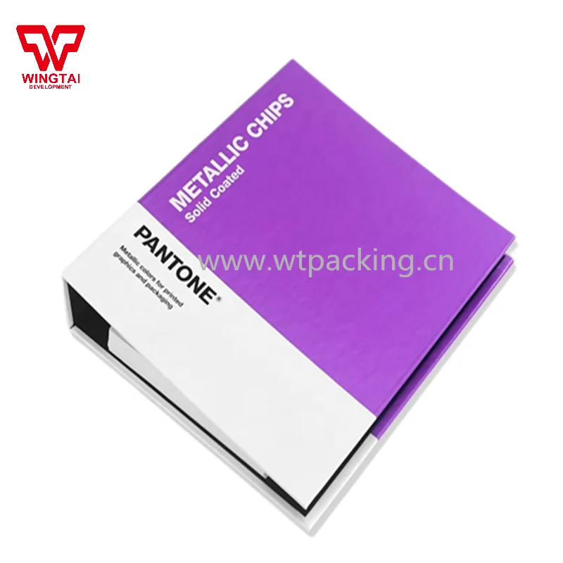 PANTONE GB1507B METALLIC CHIPS - 655 Colors for Printing