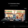 1:64 Convenience Store Miniature Scene with Light