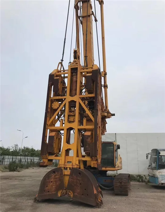 bauer bg34 hydraulic diaphragm grab wall gb30 gb24 in used