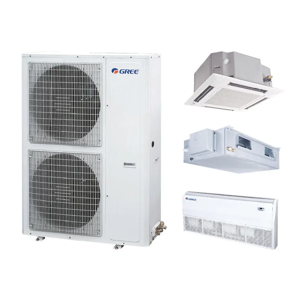 Gree Multi Zone Mini Split System Air Conditioner Units Fan Coil Indoor Unit for Central Air Conditioning HVAC System