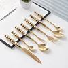 Set da sette pezzi in oro