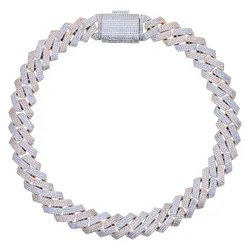 Iced Out Bling 19mm Miami Cuban Chain - Perfect for Parties