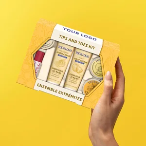 Ceramide & Shea Butter Hand Foot Cream Set Intense Hydration Repair Anti-Aging Moisturizer Hyaluronic Acid Vitamin C Travel Kit