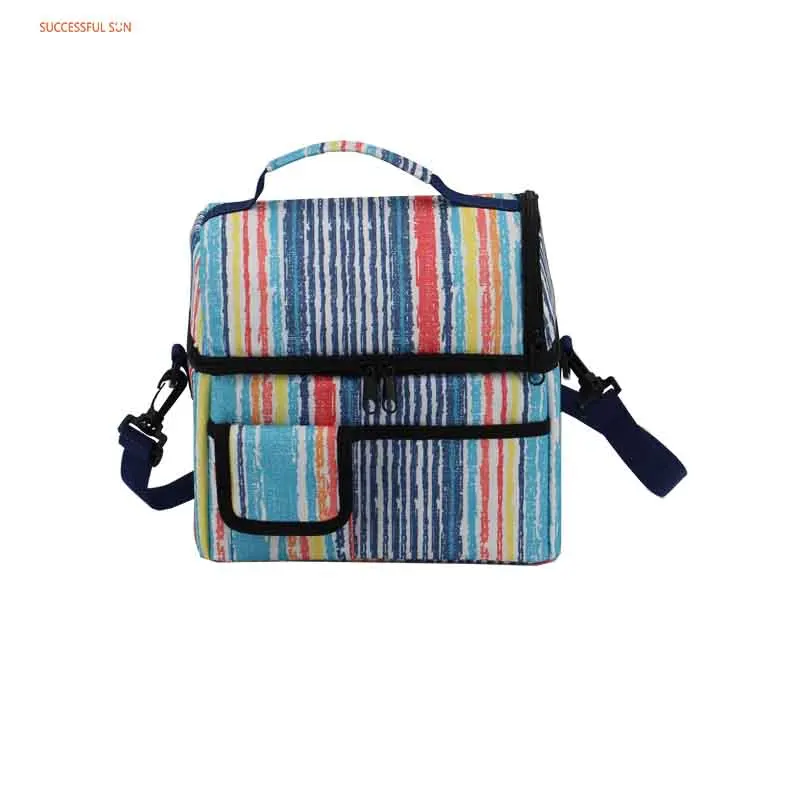 Wholesale Customizable Thermal Bag Manufacturer Large Capacity square Thermal Bag Outdoor Large Ice Bag