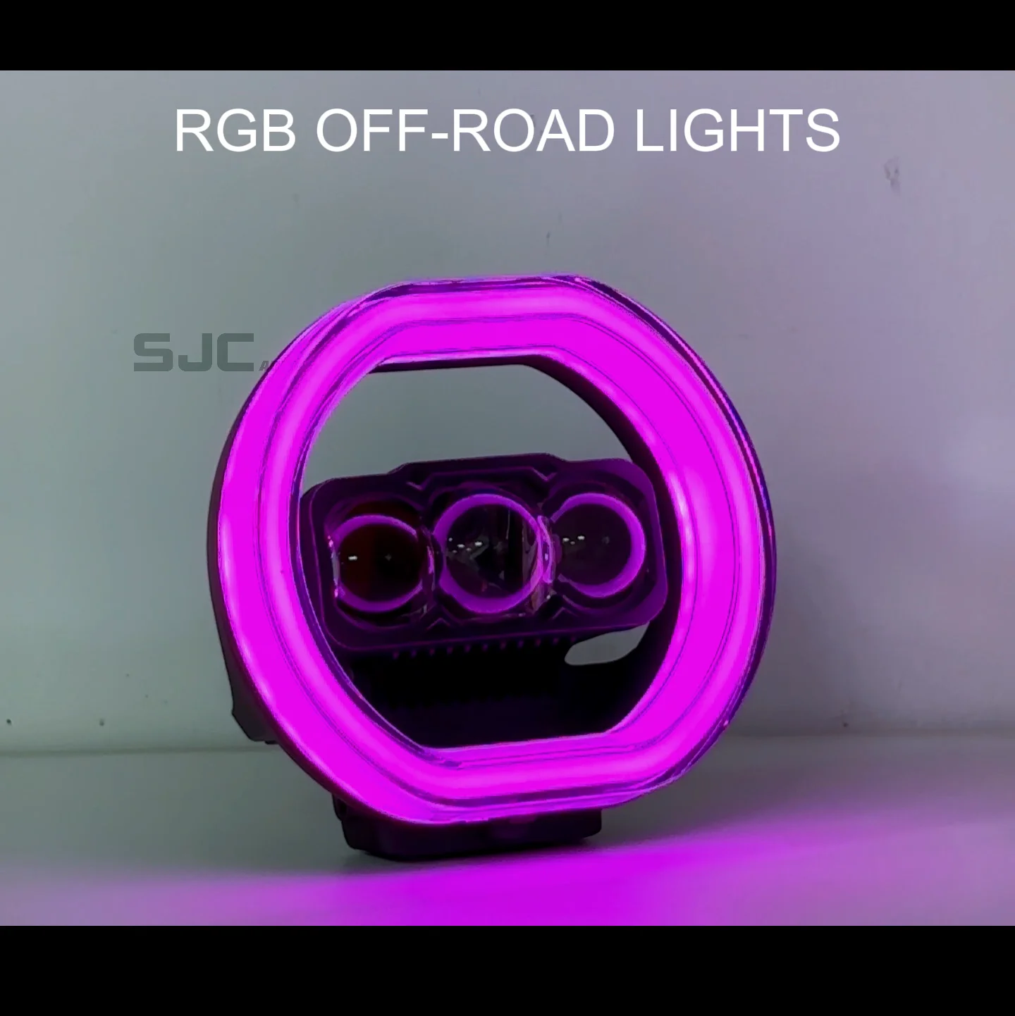 Sjc Auto Auxiliary Led Pod Light Led Working Lights Colorful Off-road ...