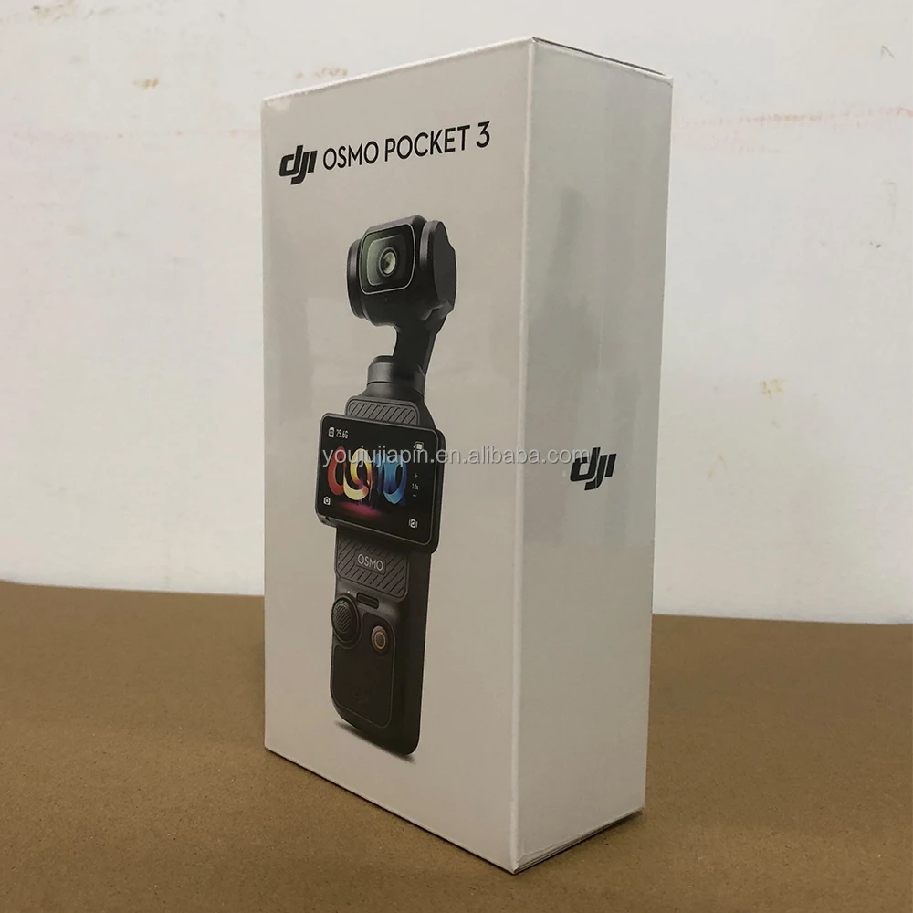 DJI Osmo Pocket 3, Vlogging Camera with 1'' CMOS & 4K/120fps Video, 3-Axis  Stabilization, Fast Focusing, Face/Object Tracking, 2 Rotatable