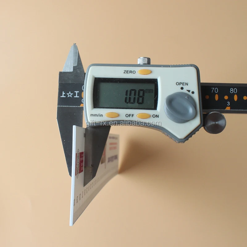 Рекламная складная пластиковая линейка 30