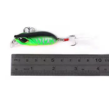 CHEERY 6 Colors 3D Vibration Metal Jigging Lures 55mm 7g-20g Bass Trout Marlin Saltwater Fishing Lures with Hooks – Metal Jig – view 5