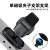 Strong magnetic base for powerful pull clip
