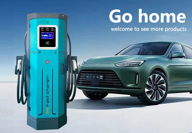 Customization ev charging station 60kw dc 120kw Electric Vehicle Ev Dc Fast Charger factory