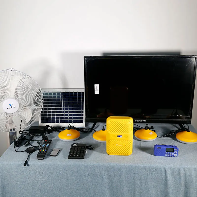 High-Integration Prepaid Home Use Solar Home Lighting System for Amplifier