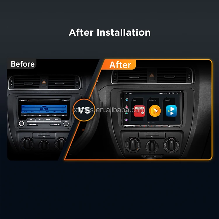 Pemutar Radio Stereo Mobil 9 Inci 