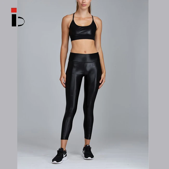 No See Through Black Leggings