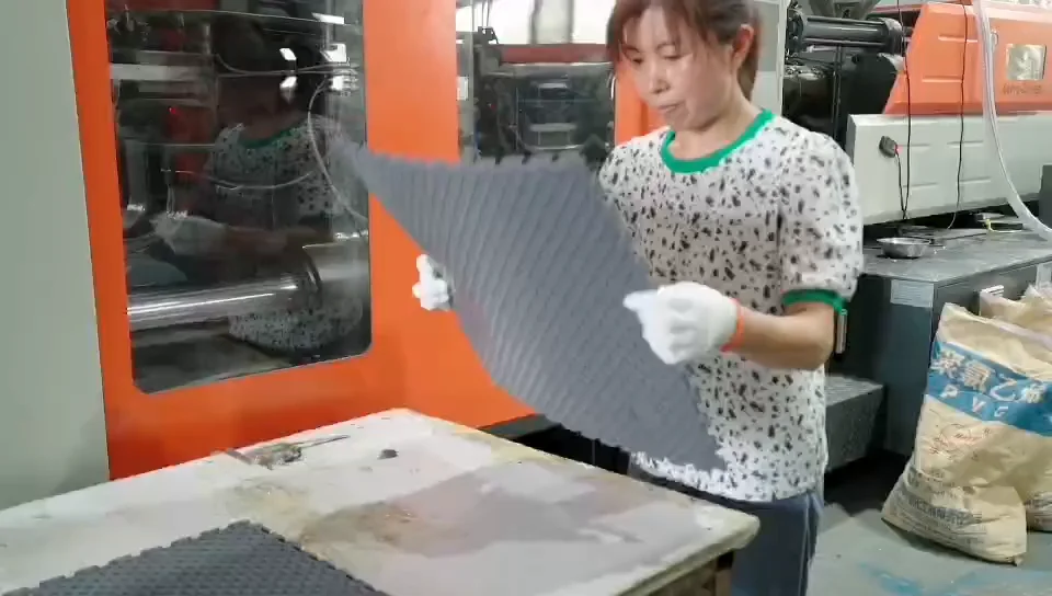 Pvc Rubber Garage Floor Mats Lowes Interlocking Plastic Flooring Used