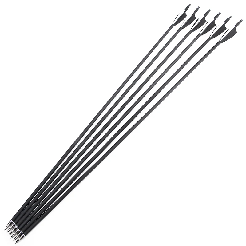 12 Flèches En Carbone SP500 30 Pouces Pour Chasse à L'arc - Flèches