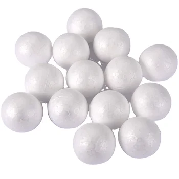 Glitter Styrofoam Balls Decorated For Christmas Colored Crafts Styrofoam Mini And Extra Large Polystyrene Balls 15CM/1PCS