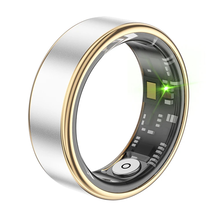 Smart Wearable SR06 Health Smart Ring with Charging Case Automatic Exercise Heart Rate Sleep Monitor Waterproof Fitness Tracker