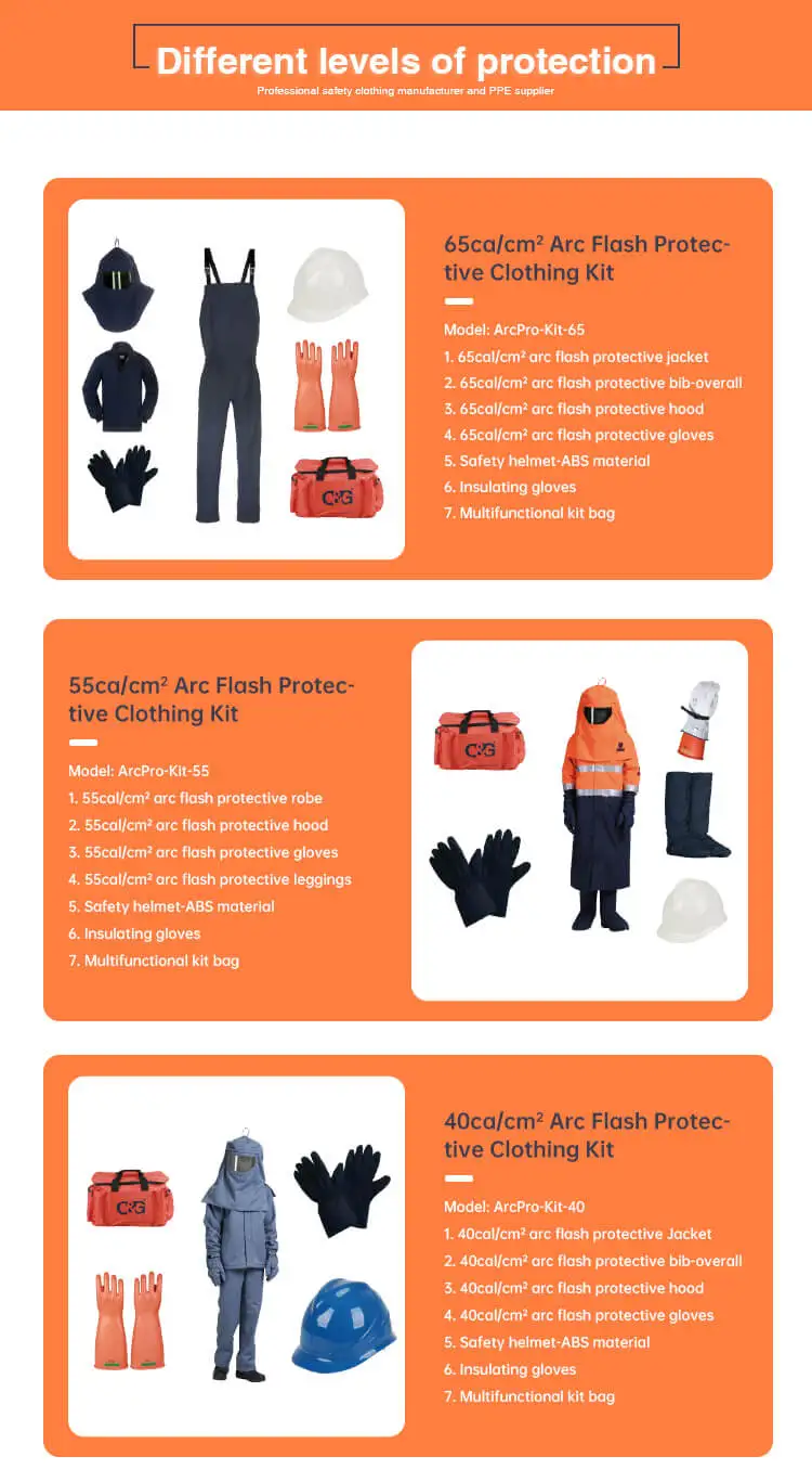 Electric Safety Arc Flash Protection Clothing - Buy Arc Flash Clothing ...