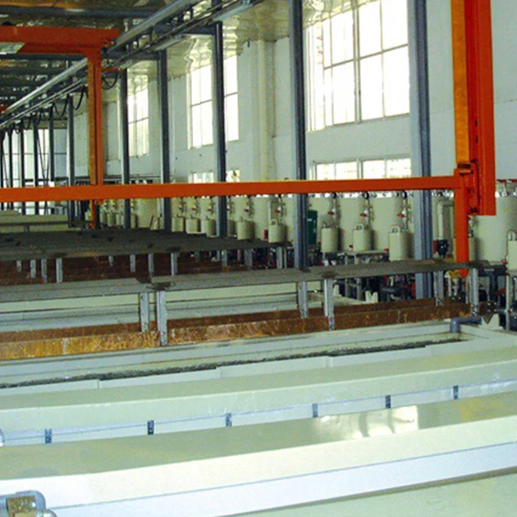 Непрерывное оборудование для гальванизации гальваническое покрытие производственная линия автоматическая Гальваническое хромированное оборудования