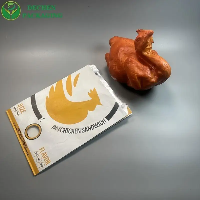 DECHEN PACKAGING popcorn chicken packaging Roast chicken packaging bag