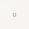 U-shaped horseshoe accessories gold