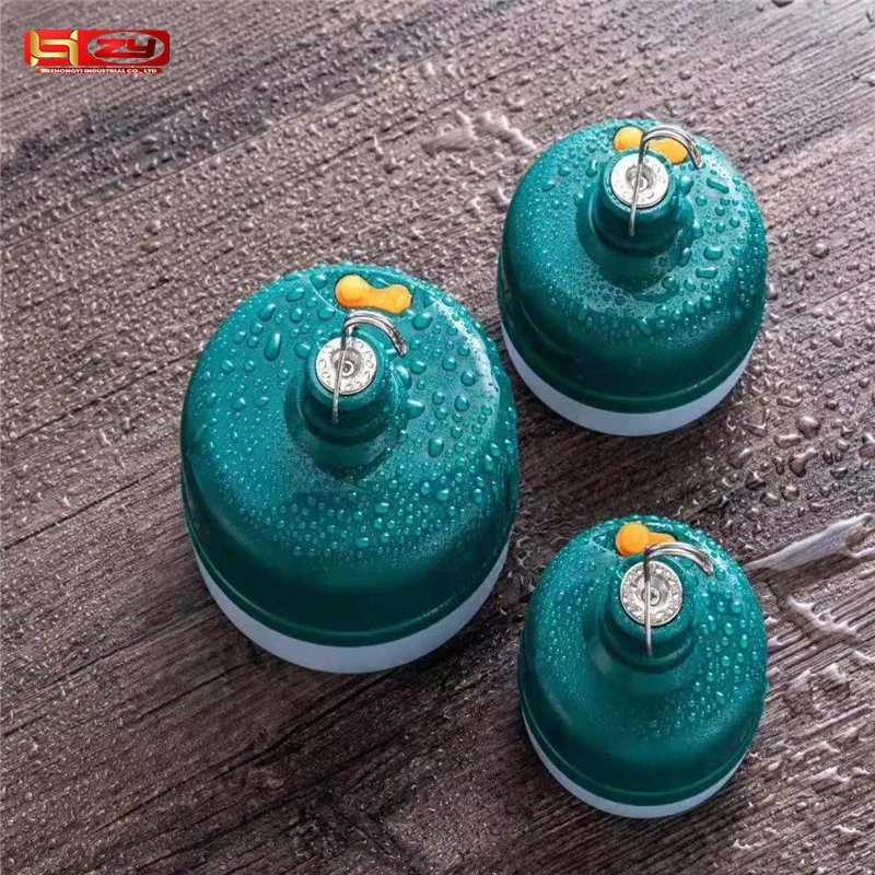 Solar Charging Practical Energy Saving Portable Night Market Camping Rechargeable Lamp Outdoor Work Ip65 Emergency Light
