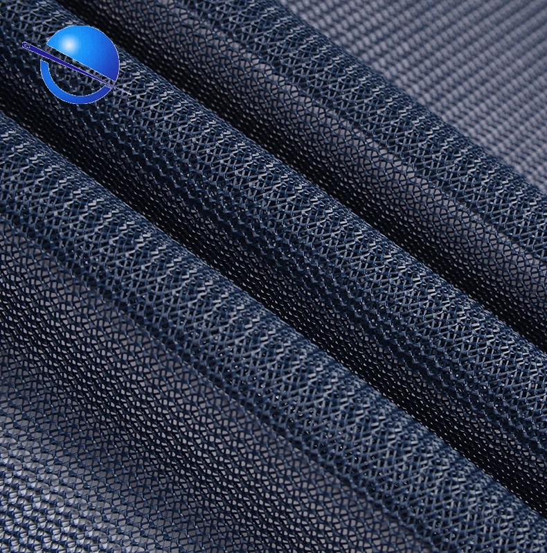 100% полиэстер, термостойкая блестящая сетчатая ткань для подкладки сумок и шляп