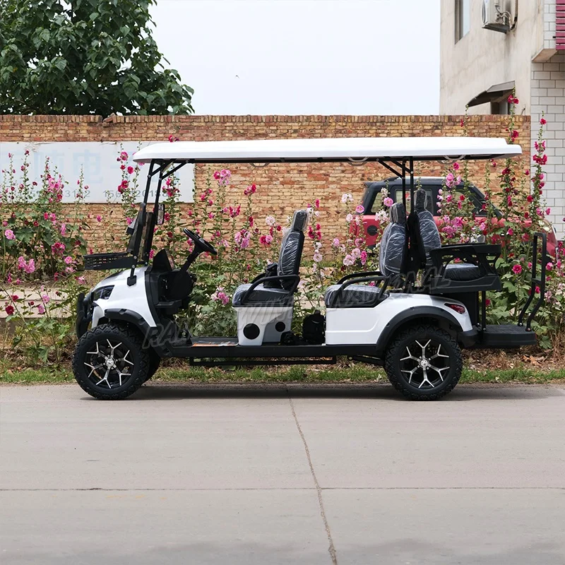 4+2 New Model High Power Golf Cart 5kw/7.5kw Electric Hunting Car With Ce Certification