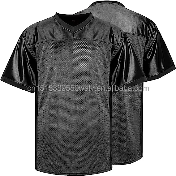 Blank Football Jersey Mesh Plain American Football Jersey Hip Hop